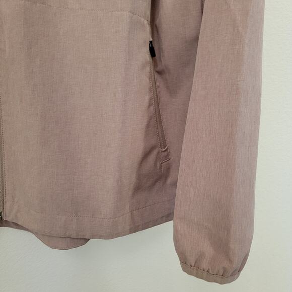 Vuori Outdoor Trainer Shell Women Sz Small VW501 Hazel Mauve UPF 30+ Gorp Hood - Picture 7 of 14